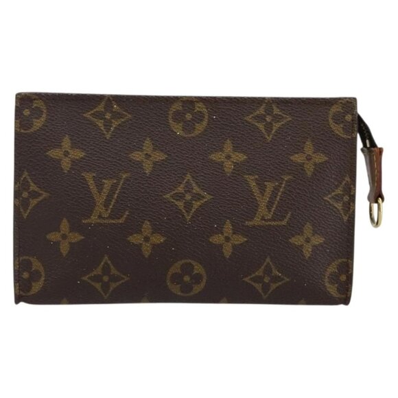 LOUIS VUITTON Monogram Bucket PM Accessory Pouch LV Auth - Picture 1 of 16